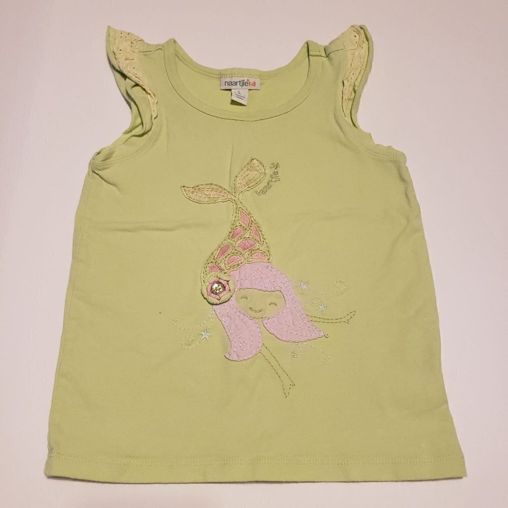 Naartjie sz 6 girl sleeveless Mermaid top